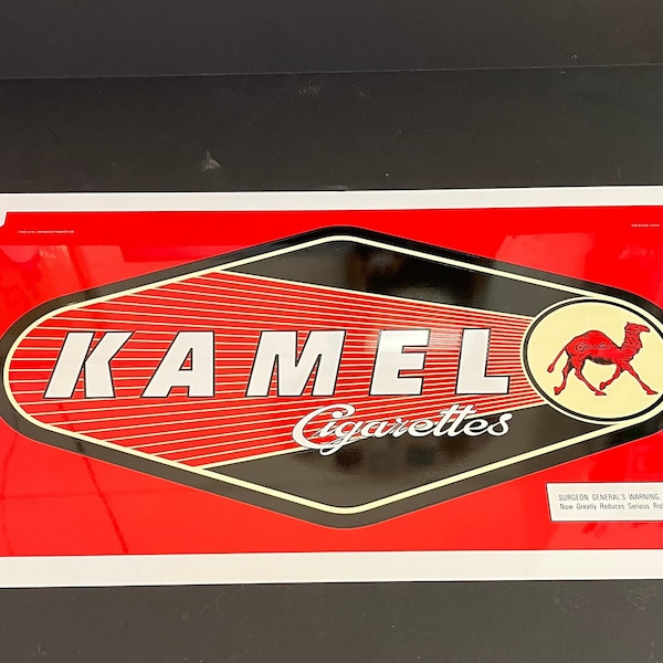 Vintage 1998 Kamel Red R.J. Reynolds