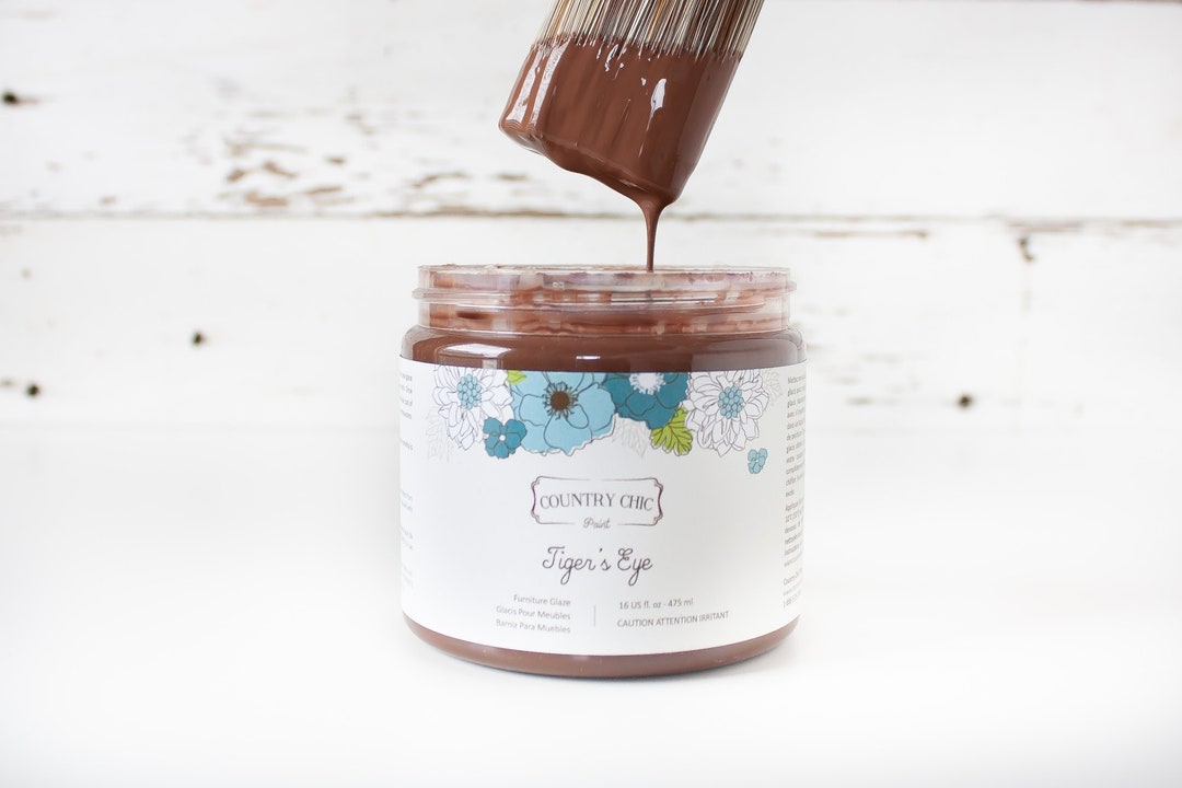 Country Chic DIY Furniture Glaze Tiger's Eye Etsy