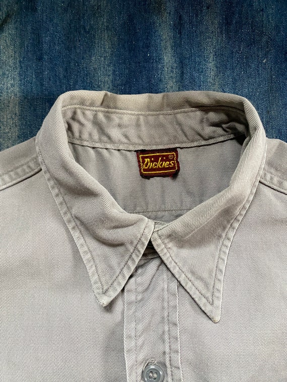 1950s Cotton Dickies Work Shirt 50s True Vintage W