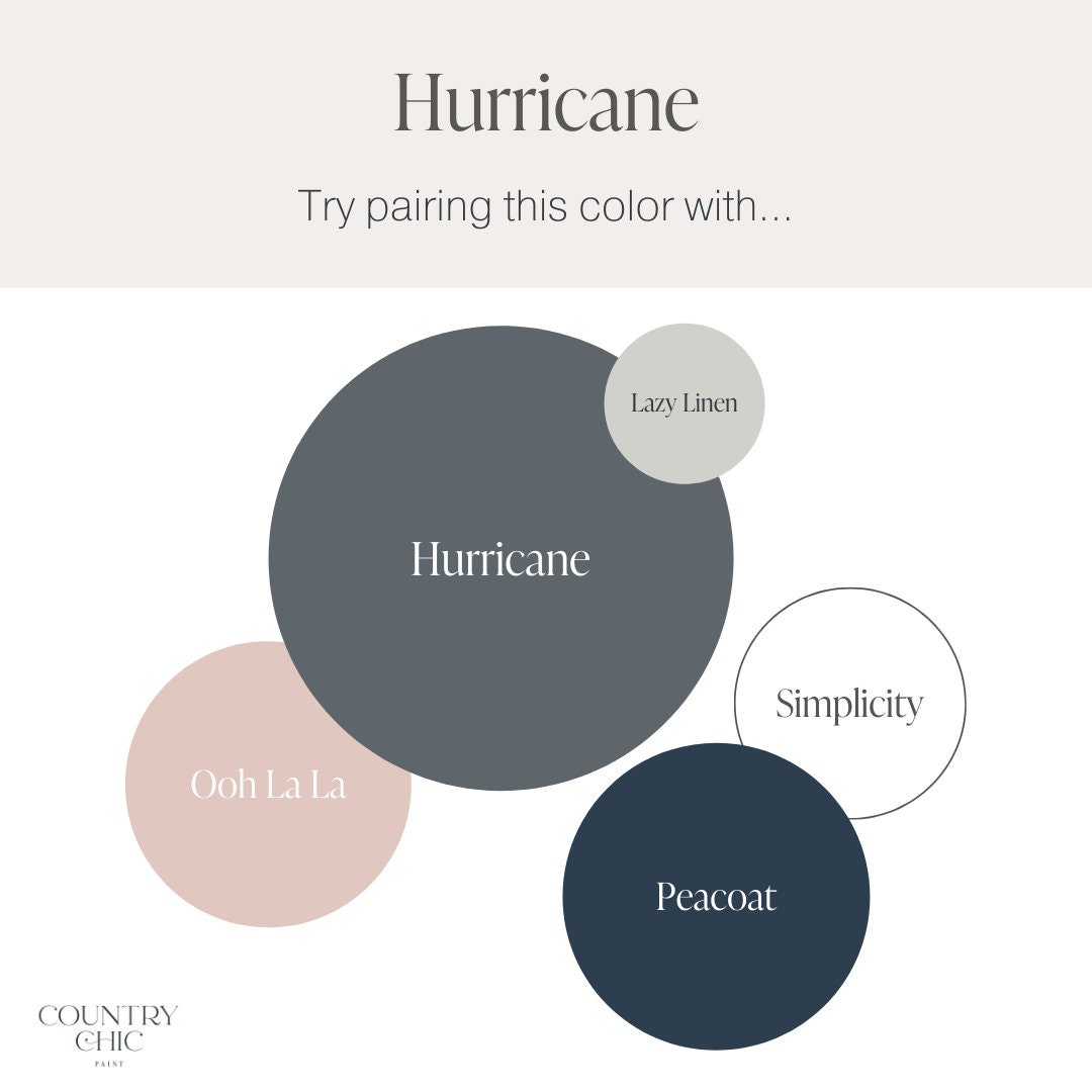 Country Chic All In One DIY Paint (16 or 32 oz.) - Hurricane