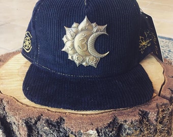 Sun And Moon Chakras Flatbrim Hat