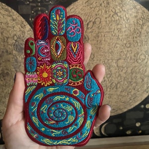 Palm Reader Patch | Hand-Drawn Design by Melanie Bodnar | Iron-on & Stash Patch