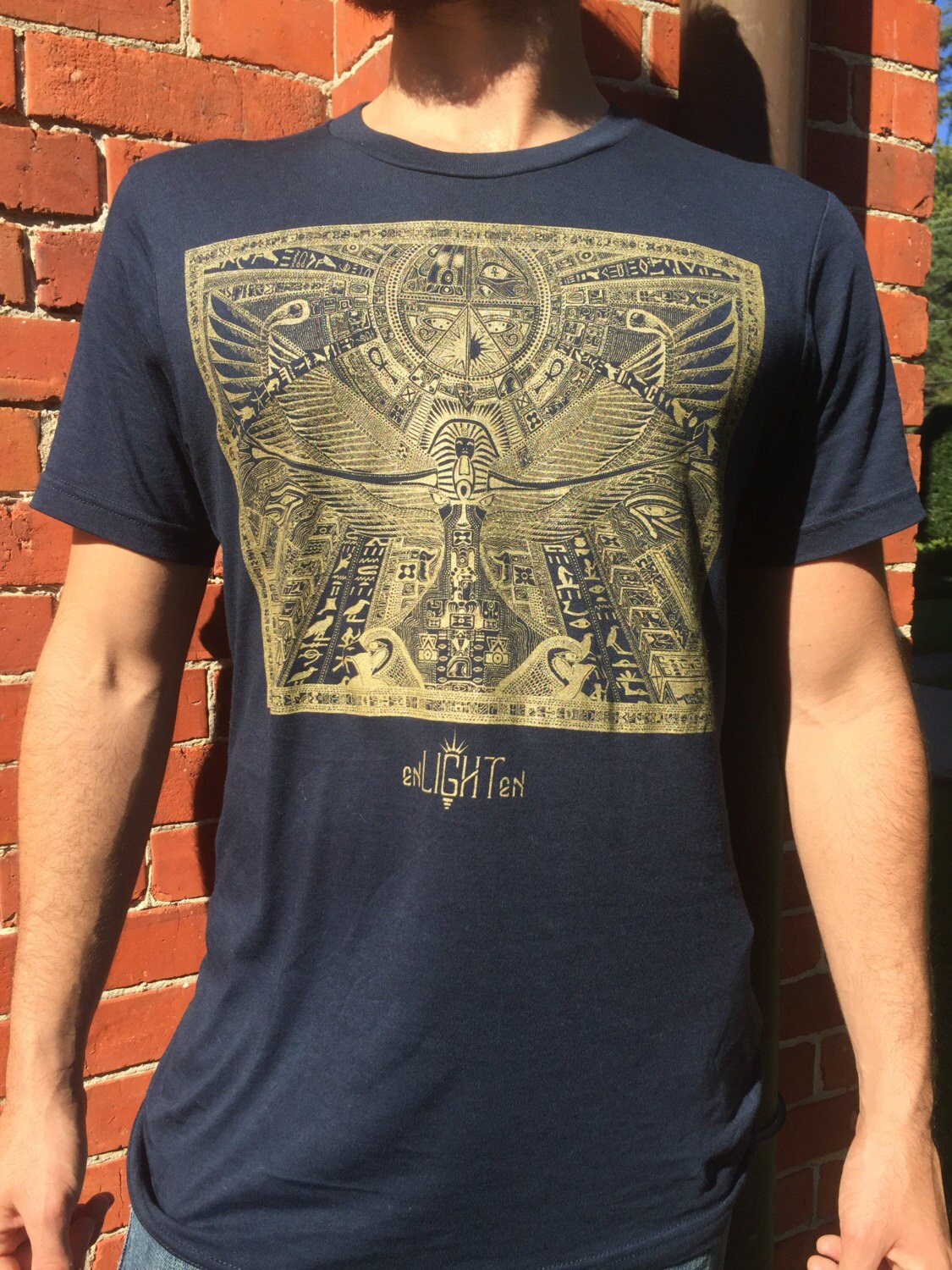 Egyptian Mayan Pyramid Tee – Organic Bamboo Cotton, USA Made - Etsy