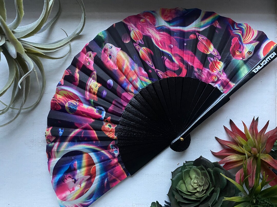 Hand Fan // Festival Fashion // Small Hand Fans // Original Etsy