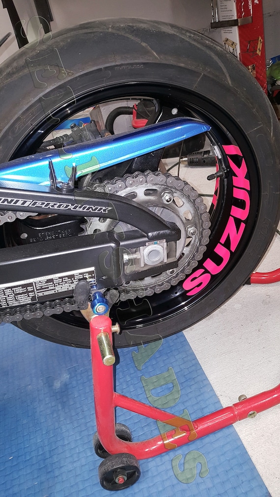 Wheel Stickers for SUZUKI SFV650 Gladius Rim Tape Motorcycle Decals Graphics 17/"