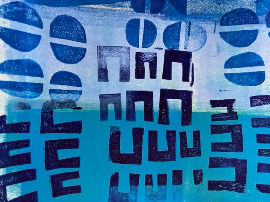 CRAFT FOAM Mini Inlay STAMP Set 2: Designs 6 Set. Artisan | Etsy