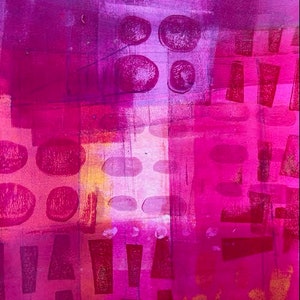 CRAFT FOAM Mini Inlay STAMP Set 2: Designs 6 Set. Artisan Hand-made ...