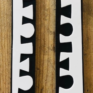 CRAFT FOAM STAMP Set: Abstract 1 Design. Artisan Hand-Made Opposite Stamps for Scrapbooking, Gelli Printing, Stationary Plus!