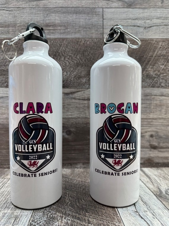 Custom Printed 750ml Water Bottle with full color logo - Custom Printed Bottle - Logo on Water Bottle - Client Gifts - Full Color Logo Swag