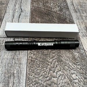 Personalized Laser Engraved 500 Lumen Penlight, Medical Penlight, Police Penlight, Paramedic Penlight