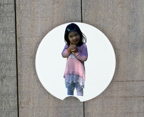 Custom photo Car Coaster, Custom  Car Coasters for Cup Holder, Personalized Sandstone Car Coaster