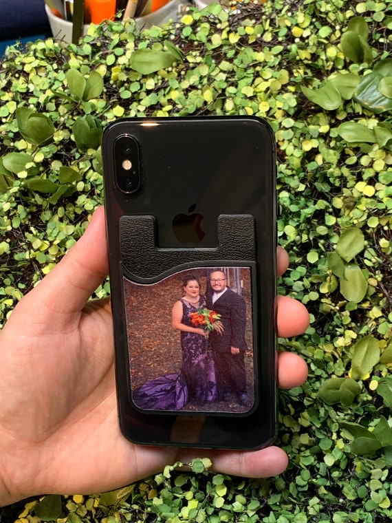 Phone Wallet, Phone Card Holder, Personalized Caddy, ID Card Holder, Phone Accessories, Credit Card Wallet, Photo Phone Wallet, Card Caddy