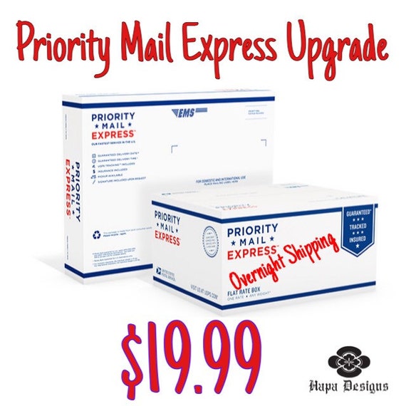 Priority Mail Express Shipping Upgrade