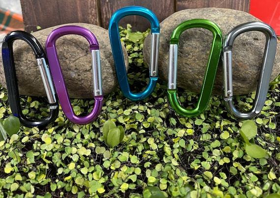 Double Sided Custom Carabiner Personalized Men's Keychain Custom Boyfriend Groomsman Best Man Laser Engraved FREE Double Sided Engraving!