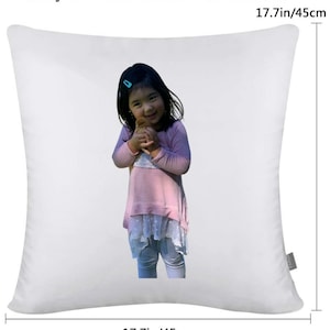 Custom Photo Pillowcase - FREE Second Side decorating!!