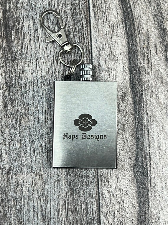 Personalized Laser Engraved Stainless Steel Metal Match - Emergency Lighter - Survival Lighter - Free second and third side engraving!