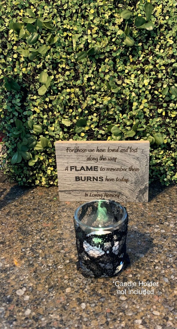 Wedding Memorial Sign - Can be Customized for FREE!