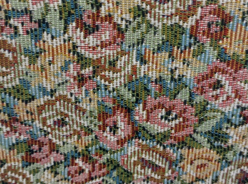 Floral Upholstery Fabric Traveler's Notebook, Diary, Art Journal