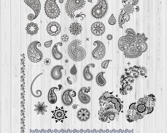 Henna Mehndi Svg Etsy Henna Mehndi Svg Etsy