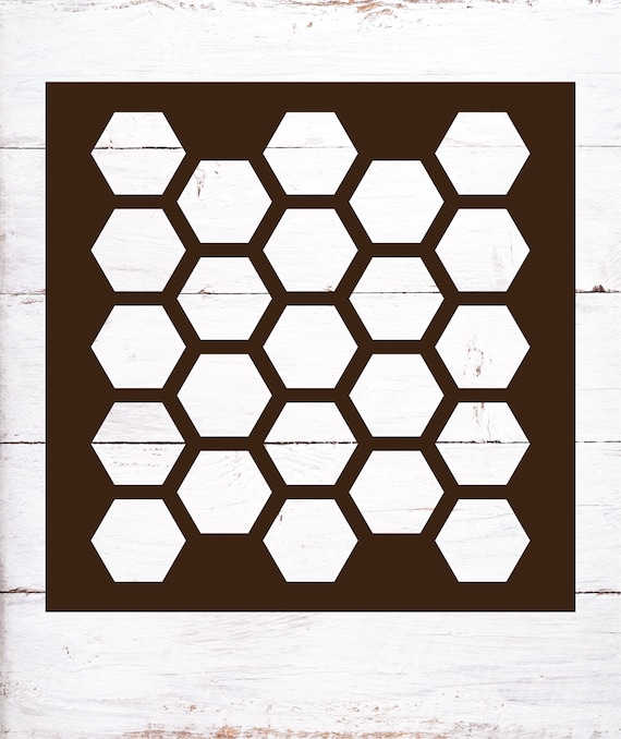 PNG/ SVG Bee Hive Stencil Etsy