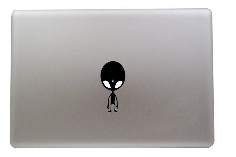 Alien Novelty Sticker for Apple Mac Book/air/retina Laptops. Etsy