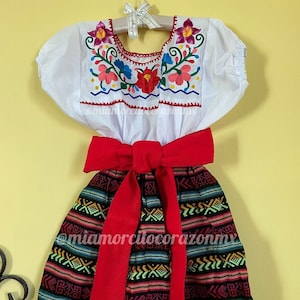 Vestidos de adelitas shop mexicanas para niñas