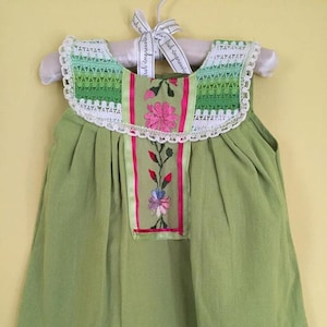 Pequeño vestido mexicano fiesta mexicana día de los muertos cinco de mayo fiesta mexicana frida blanca primer cumpleaños uno fiesta vestido de bebé