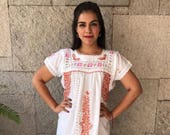 Mexican dress san antonino vintage 80 39 s frida kahlo mexican party day of the dead cinco de mayo mexican wedding fiesta wedding dress
