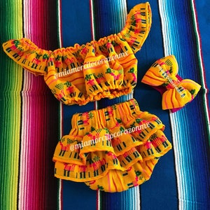 First Fiesta Serape Bloomers Embroidered Top Cake Smash Prop Boho ...