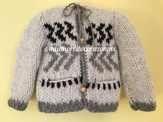 Hand knit top mexican sweaters