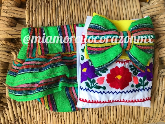 Serape diaper cover mexican outfit fiesta theme ruffles | Etsy