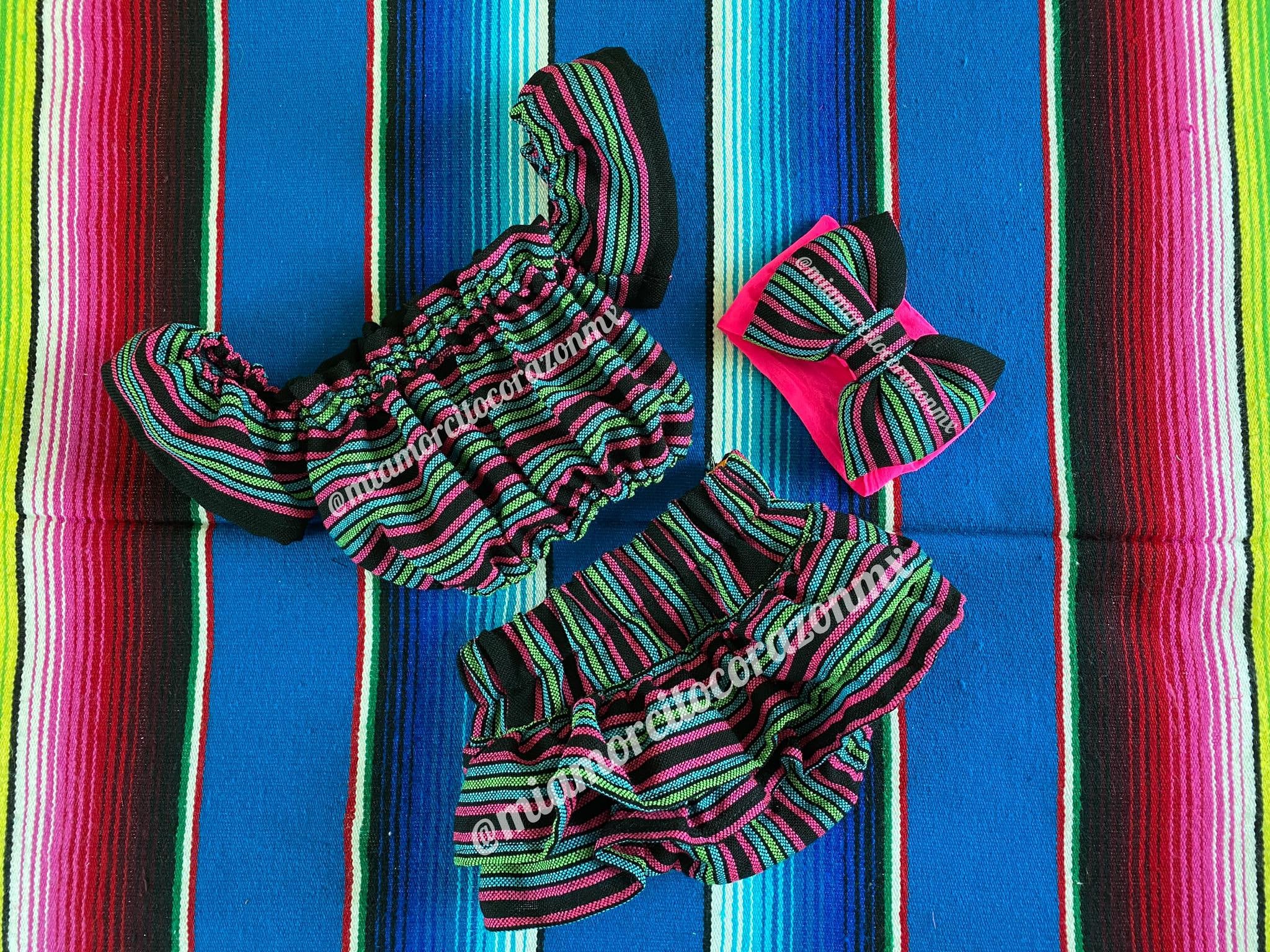 Uno Fiesta Baby Girls Mexican Outfit No Drama Llama Mexican - Etsy India
