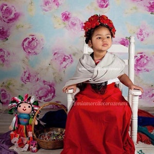 Mexican Frida Kahlo Costume for Girls. The coolest