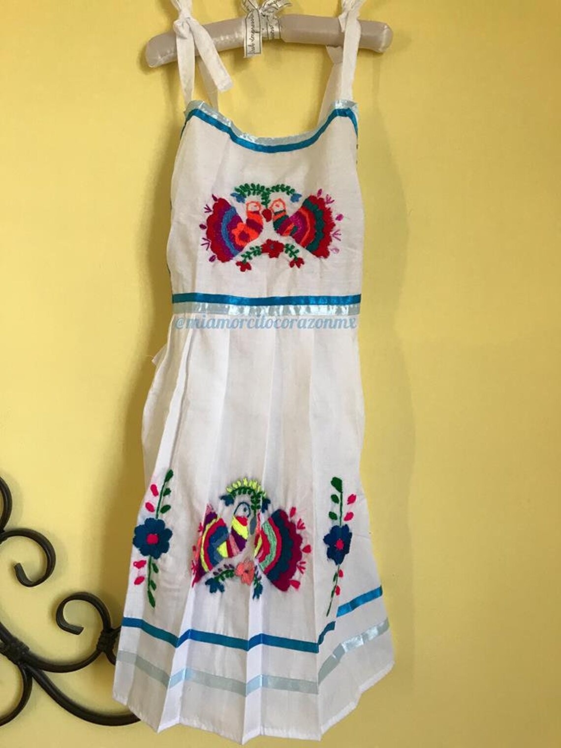 Mexican dress mini tenangos vestido mexicano mexican party | Etsy