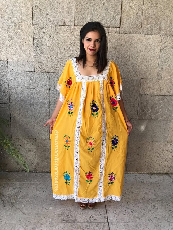 Vintage mexican dress 90's vestido mexicano mexican party | Etsy