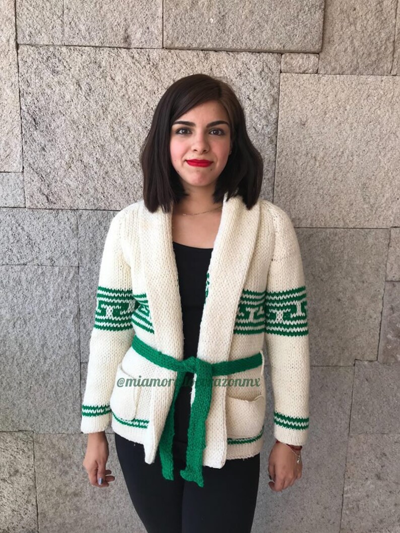 mexican cardigan sweater