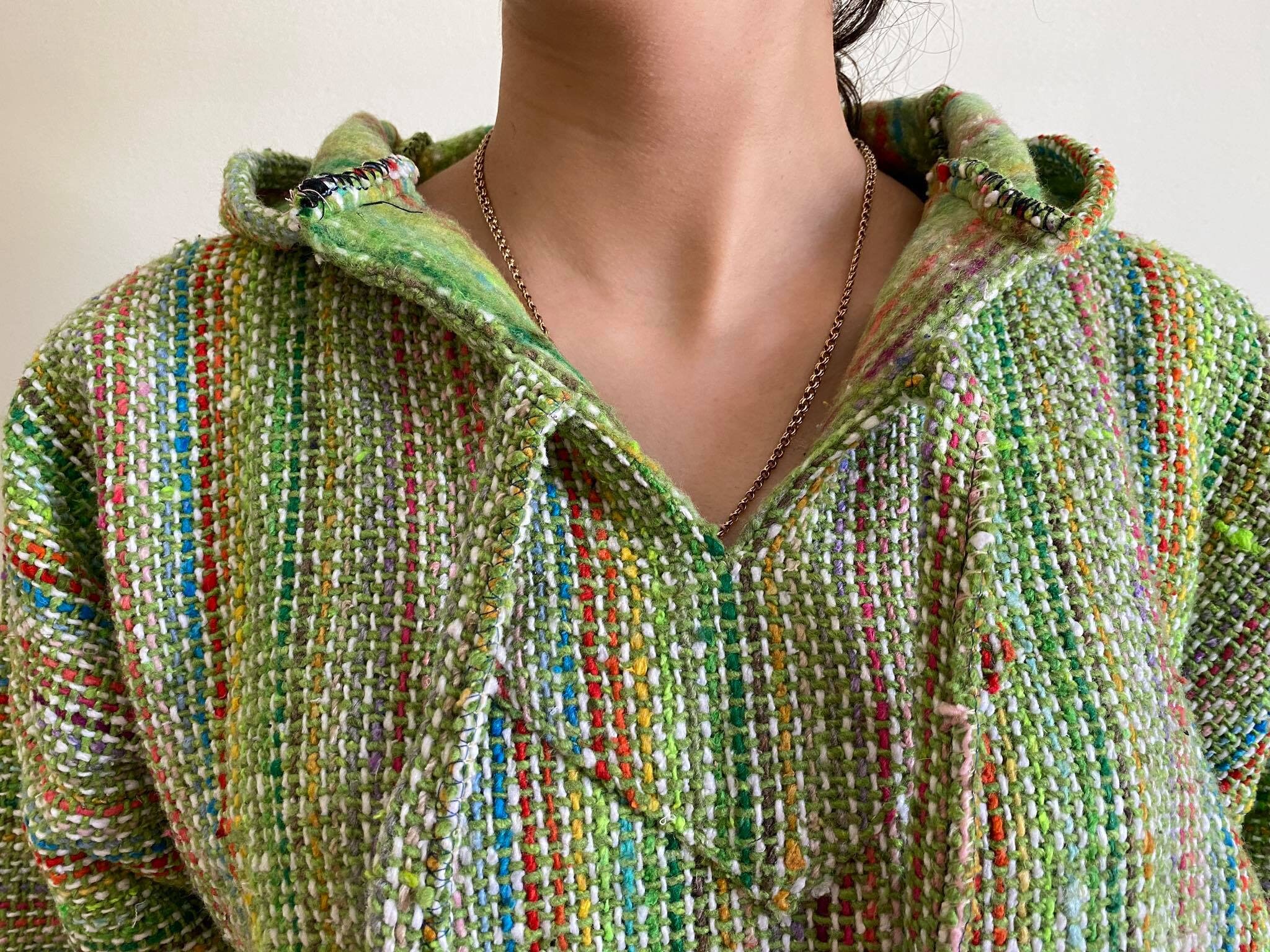 Unisex Green Baja Jacket, Mexican Baja Hoodie, After Surfing