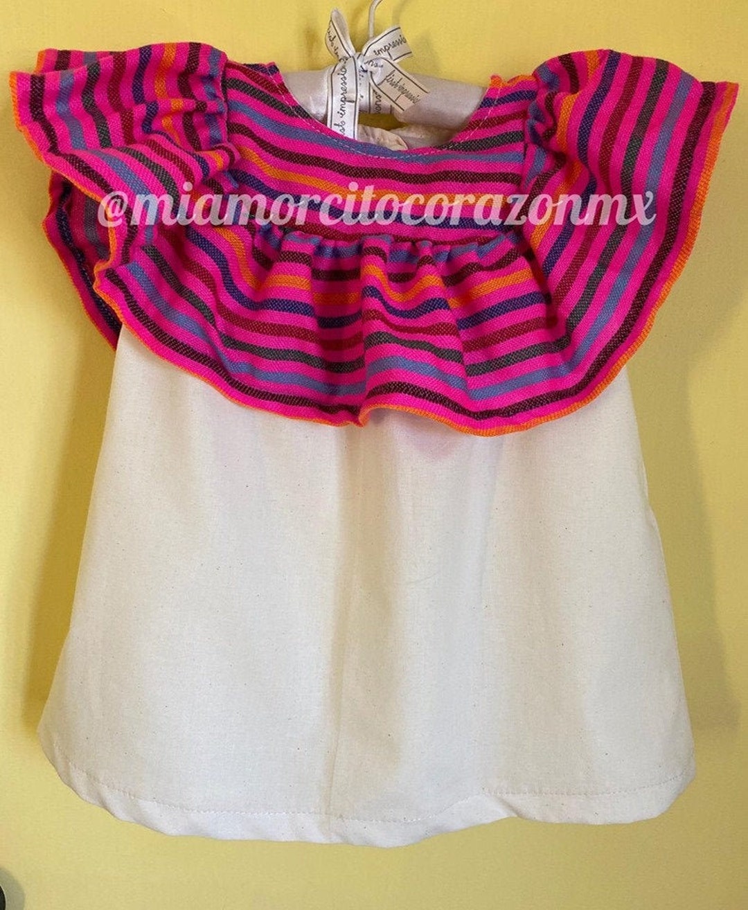 Baha Ranch Colores de Mexico Southwest Serape Sleeveless Mini Dress