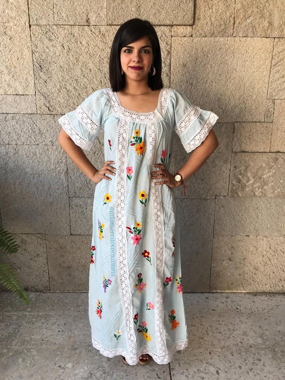 vintage mexican dress