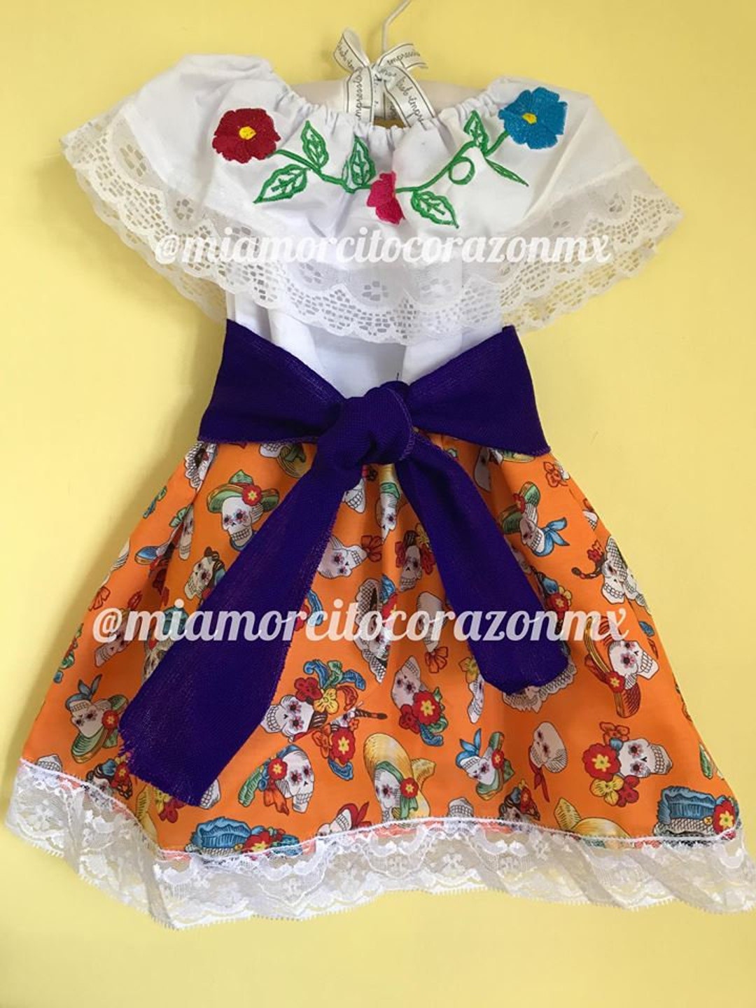 Vestidos de catrinas mexicanas para niñas shop