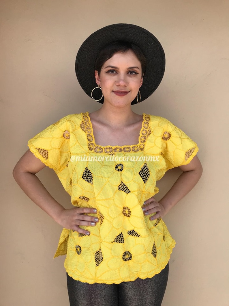 Mexican blouse blusa mexicana cinco de mayo day of the dead mexican party wedding fiesta mexicana birthday fretwork boho hippie huipil coco