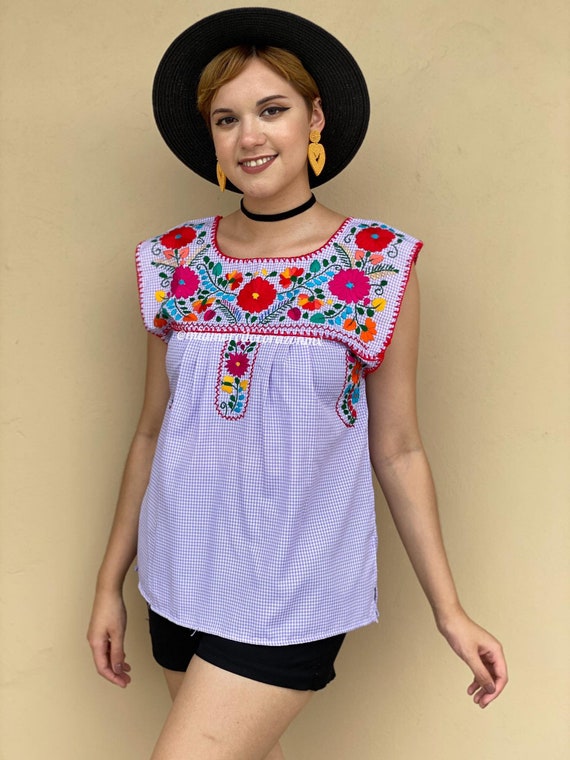 Blouse mexicaine femme hotsell