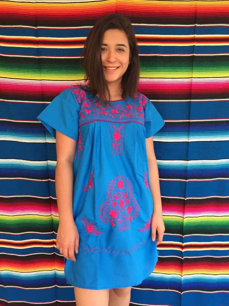 mexican shift dress