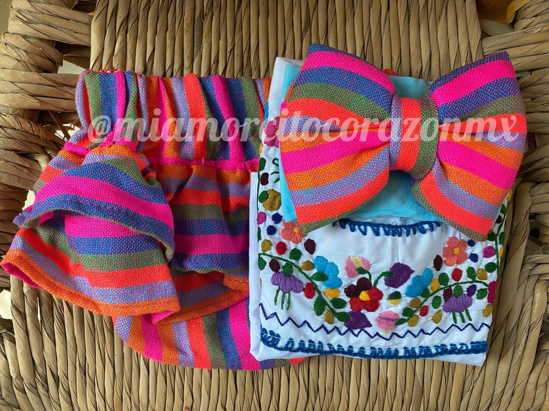 Uno Fiesta Girls Clothing Set Hot Pink Mexican Bloomers Baby - Etsy