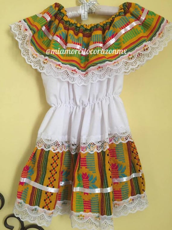 Mexican dress lace vestido mexicano mexican party day of the | Etsy