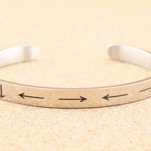 Konami Code Stainless Steel Cuff Bracelet: Retro Gamer Gift