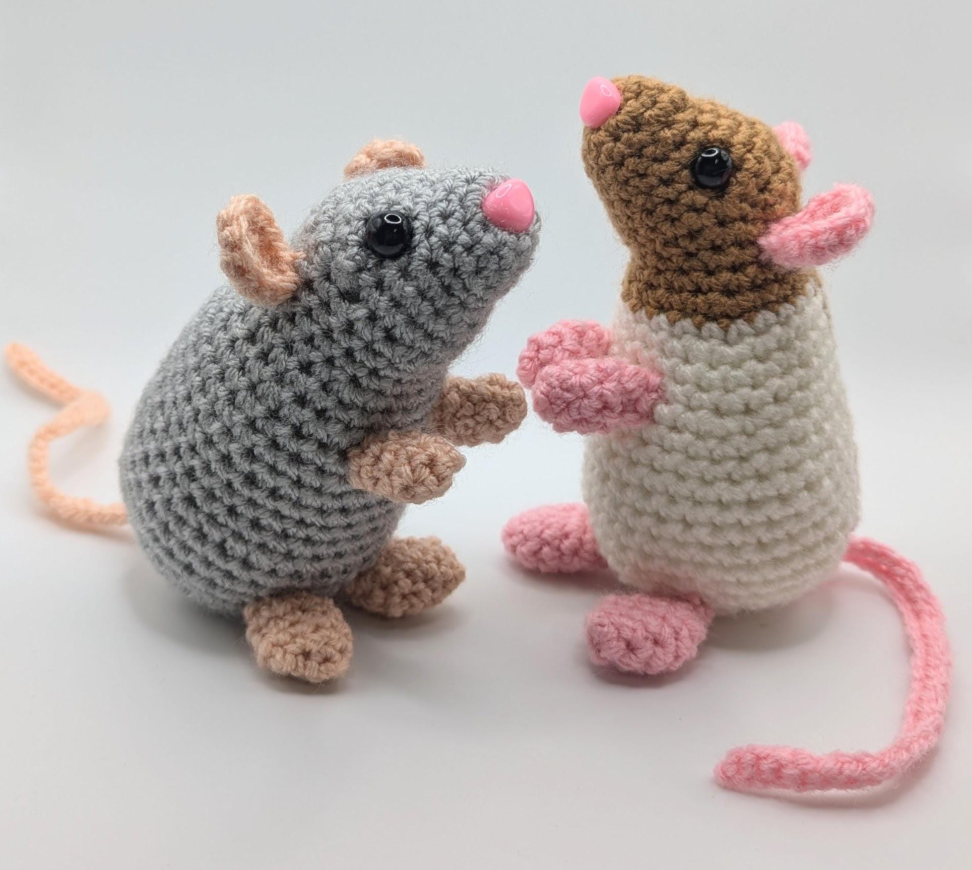 Cute Pet Fancy Rat Crochet Pattern - Etsy