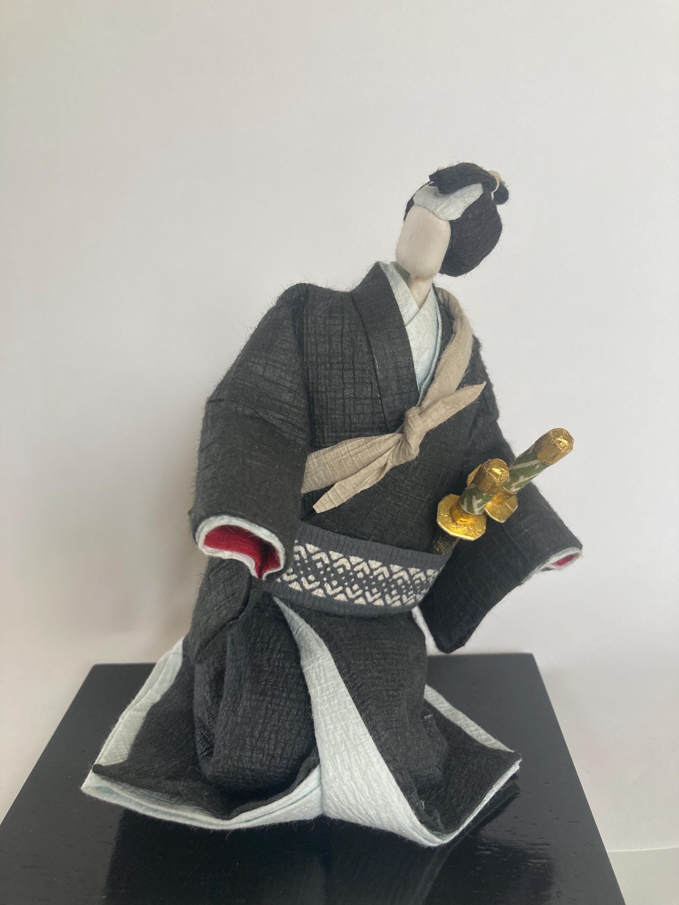 侍 和紙人形 - Etsy 日本