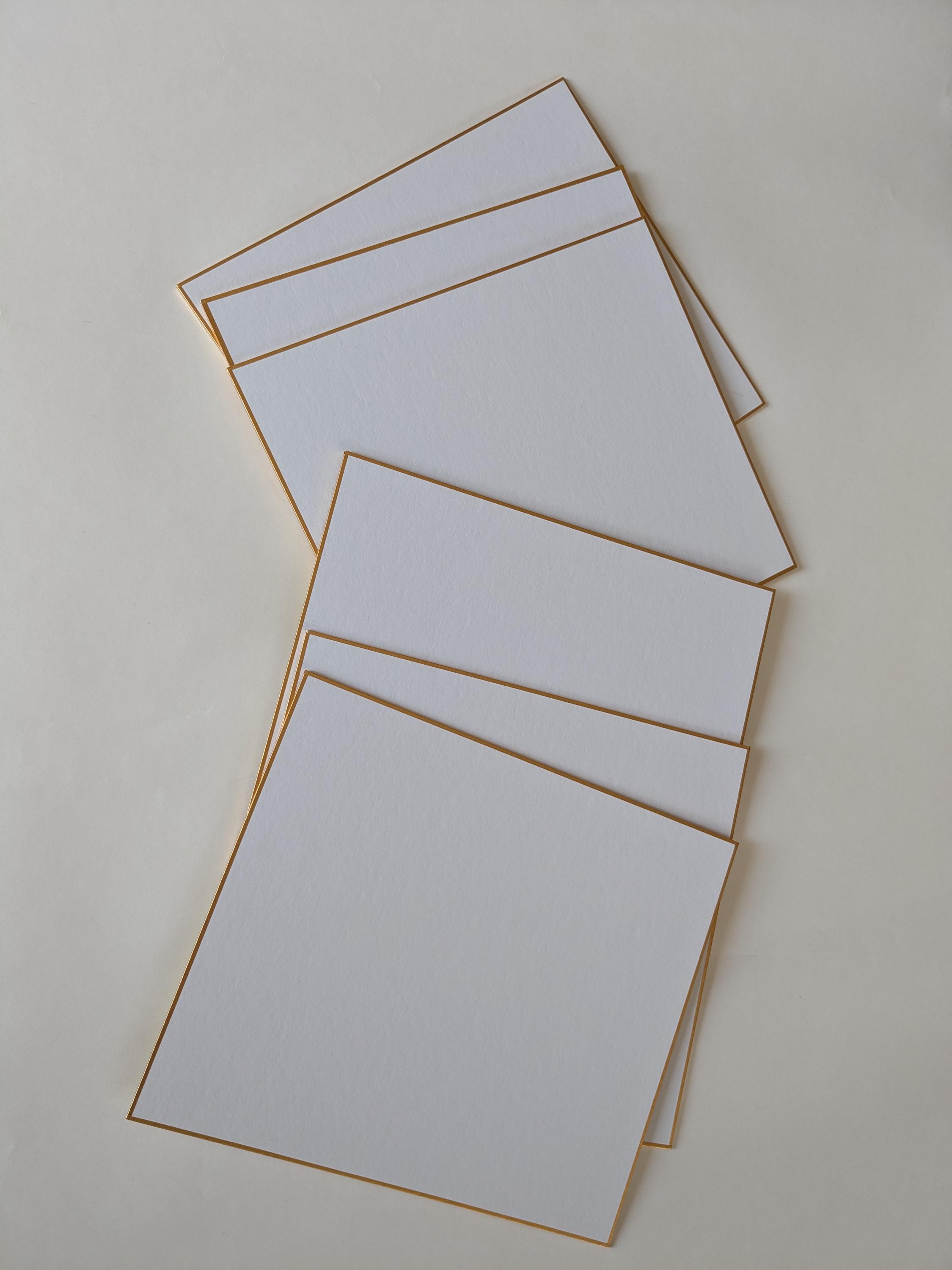 Mini Size Shikishi (white Square Board) 18 × 21 Cm 20 Pieces. - Etsy