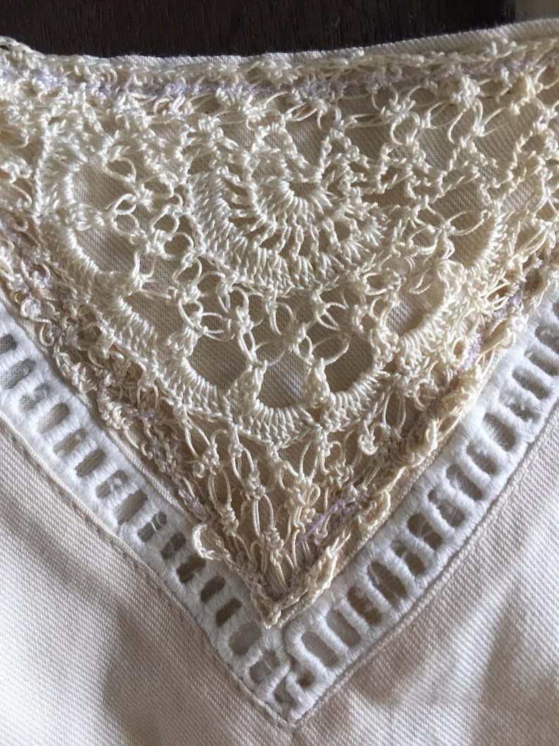 Women's Bralette, Vintage Lace, Victorian Bralette, Victorian Underwear, Victorian Lingerie, Vintage Lingerie, Organic Bralette, Organic Bra image 5